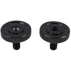 Camera Quick Release Thumb Screw with L Bracket Mount Adapter (Pack of 2) (As shown)