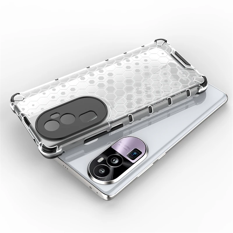 Custodia Antiurto Per Oppo Reno 10 Pro Plus Cover Reno 10 Pro Plus Capas Nuovo Antiurto Trasparente Trasparente Fundas Reno 10 Pro Plus