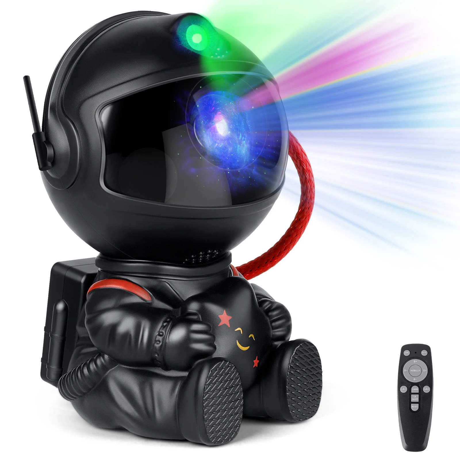 Astronaut Galaxy Projector LED Night Light – Starry Sky Lamp for Kids Bedroom, Room Decor, Galaxy Background, Gift