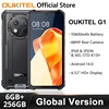Oukitel G1 Rugged Phone Global Version 6.52‘' HD+ 10600mAh Battery  Android14 48MP Camera Android 14 Cellphone NFC 1