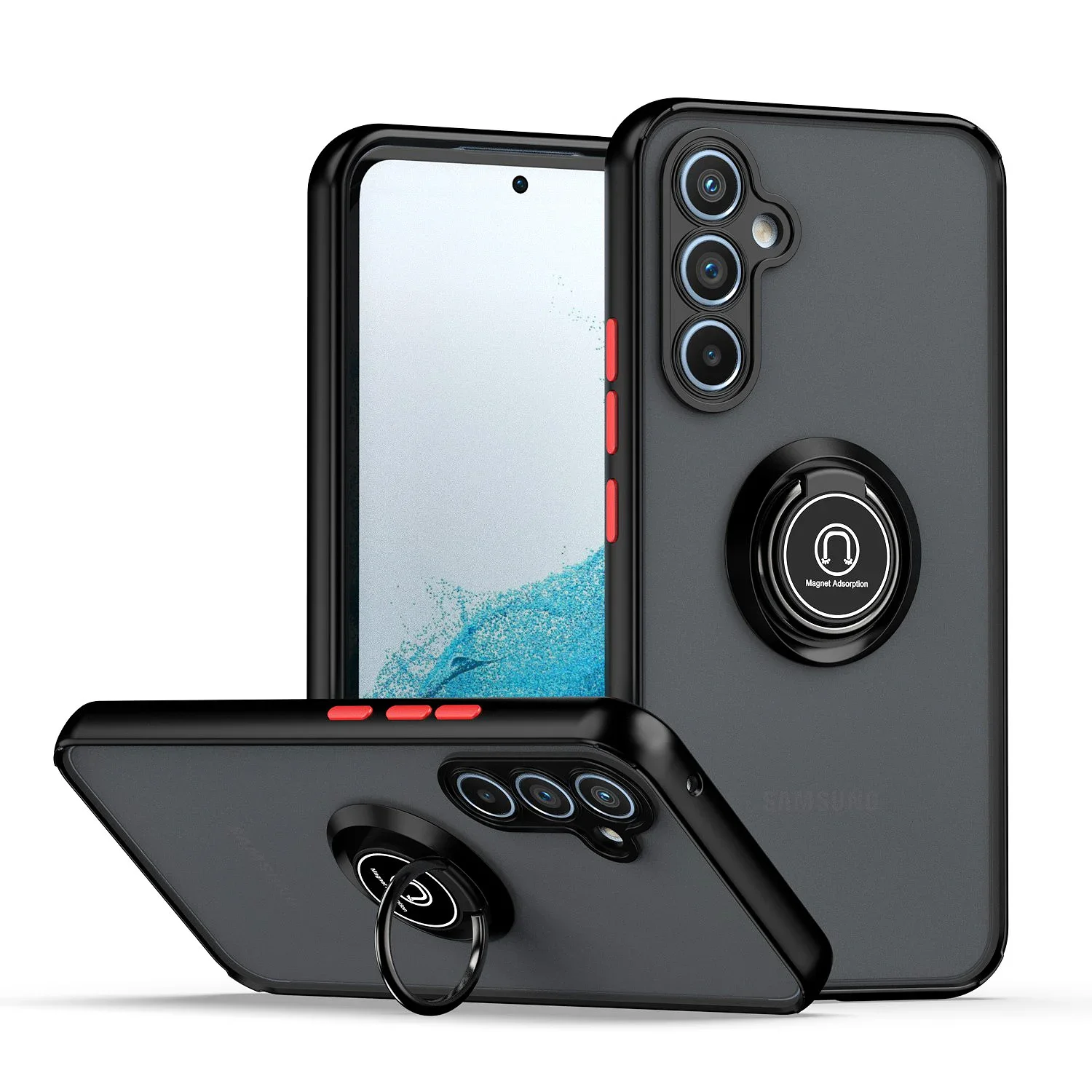 Premium Matte Silicone Protective Phone Case Cover