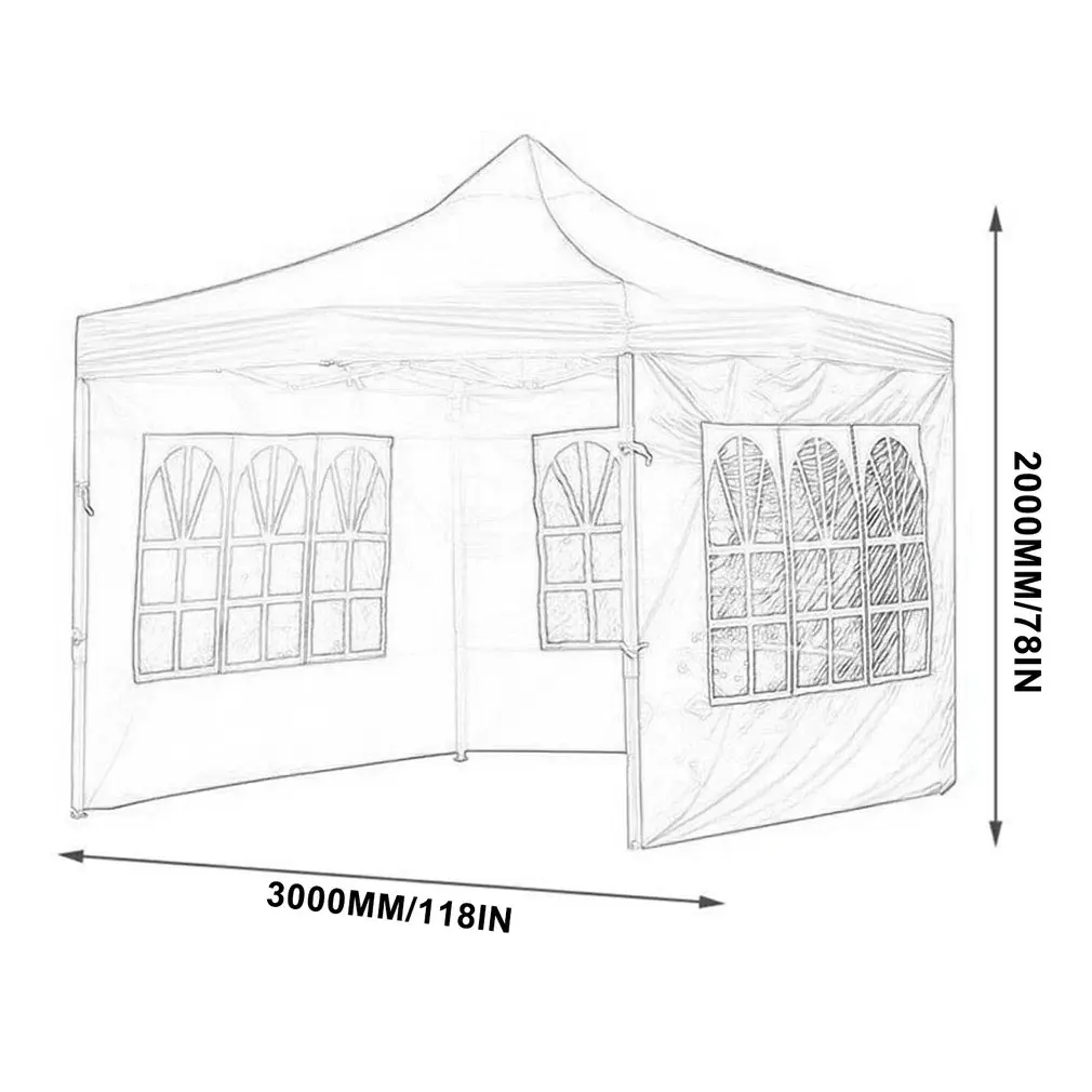 Hot Newest High Strength Window-shaped Cloth Tent Stackable Tent Rainproof Cloth Without Shelf Strong Toughness Smooth Surface