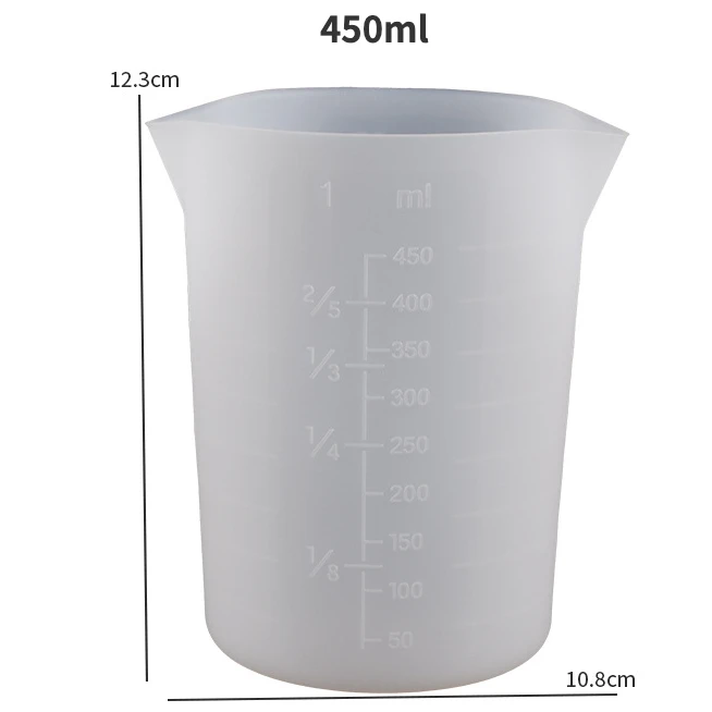 Silicone Measuring Cups - 450ml & 100ml