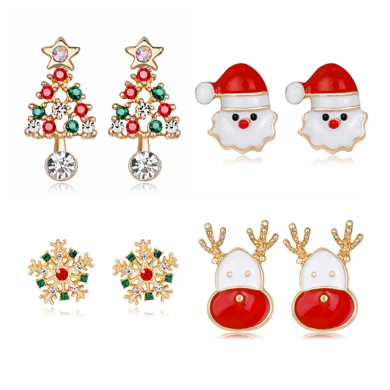 Santa Claus Bracelet Alloy Pendant Christmas Decorations for Home Happy New Year 2023 Christmas Tree Ornaments Xmas Gifts Noel