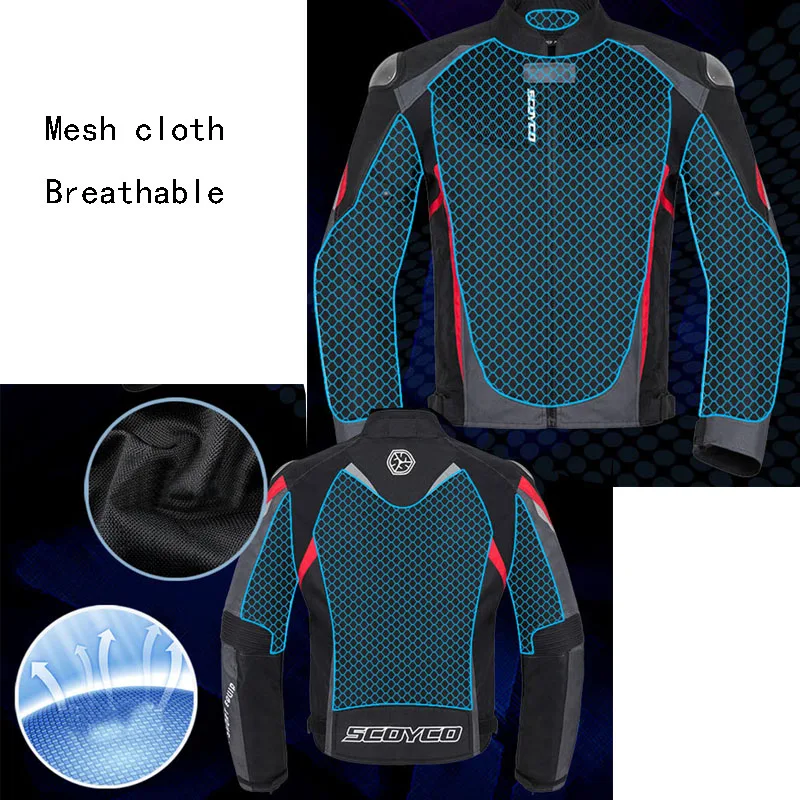   ⼺ ޽   Ŷ scoyco Motocross   ٵ Ƹ ceketler jaqueta anti-drop