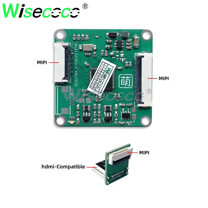 Round Display 2.1 Inch 480x480 IPS Circular LCD Screen Display HDMI-Compatible Signal & Power Driver Board