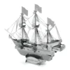 Golden deer boat 3D Metal Puzzle model kits DIY Laser Cut Puzzles Jigsaw Toy For Children 1