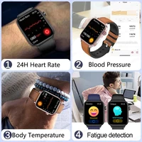 2025 New For XIAOM1 ECG+PPG Blood Fat Uric Acid Health Smartwatch Men Women Heart Rate Blood Pressure Bluetooth Call Smart Watch - Image 4
