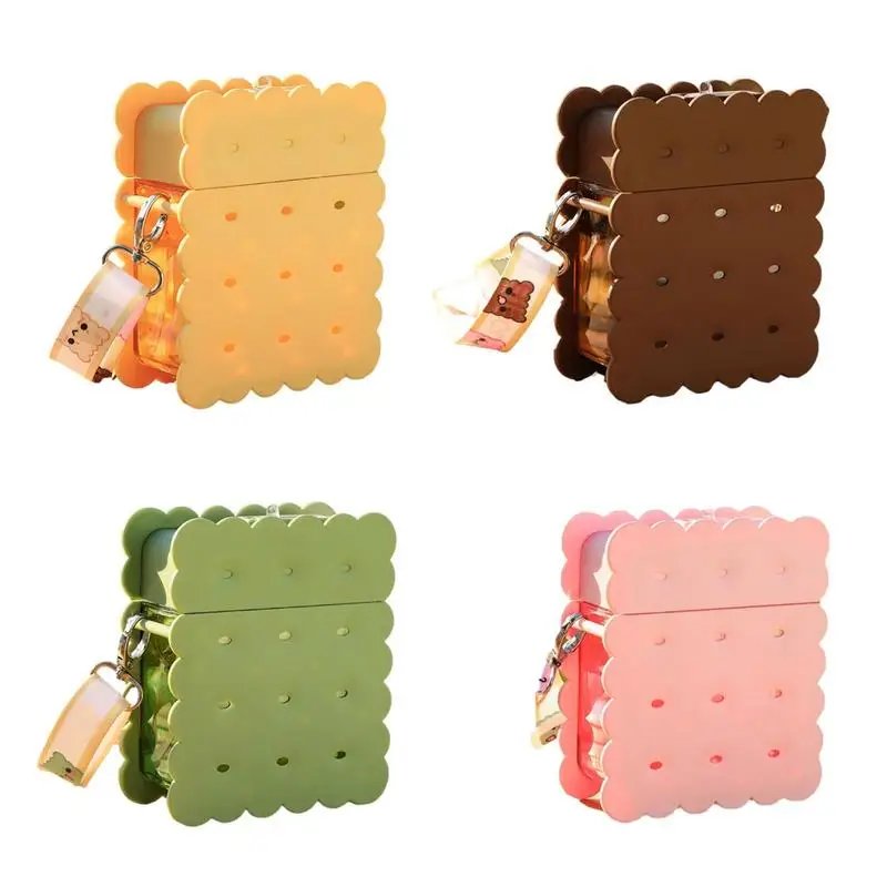 

Милая бутылка для воды 380 мл, бутылки для воды в форме печенья для девочек и женщин, милая бутылка для воды с соломинкой и плечевым ремнем, безопасная для еды