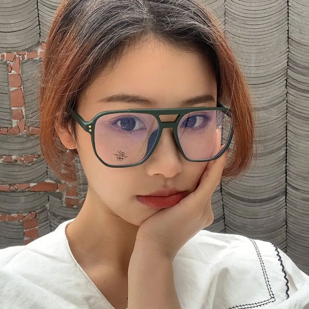 New Retro Anti Blue Light Glasses Women Men Fashion Computer Glasses Optical Spectacle Frame Relief Eye Strain Square Eyeglasses