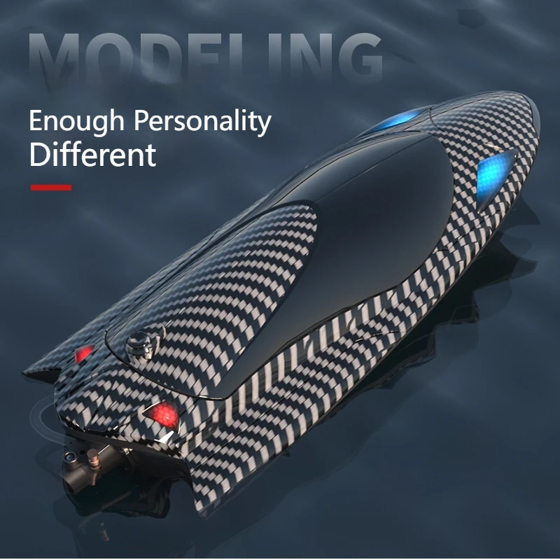 Fy011 New 2.4g Adult Children Electric Speedboat Racing Water Toy Boat High-speed Turbojet Remote Control Boat Christmas Gift 3