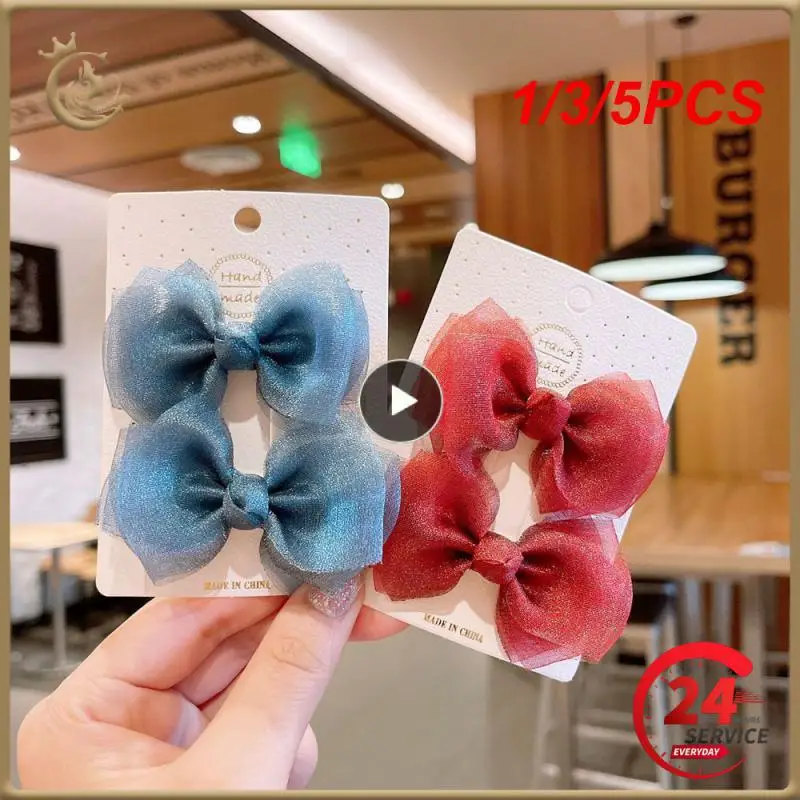

1/3/5PCS Baby Hair Accessory Fabric Not Damaging Small And Exquisite Multi Scenario Usage Fashionable And Versatile
