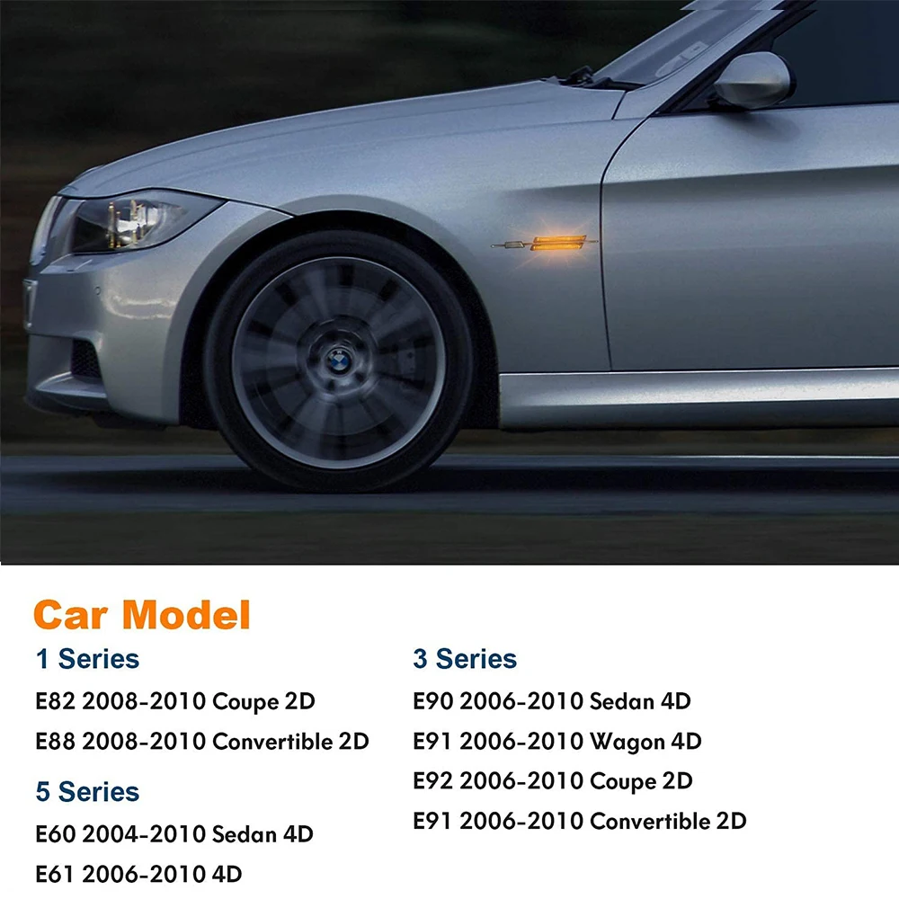 LED ̳ ȭǥ ̵ Ŀ ,  õ,   , BMW E60 E90 E61 E82 E93 E92 E91 E81 E88M ΰ, 2X