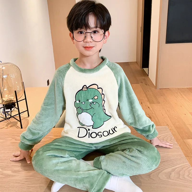 thumbnail image 1 of Conjunto de pijama de franela para niños de Sanrio, Hello Kitty Cinnamoroll, ropa de dormir de invierno gruesa, pantalones para niños, ropa de estar por casa navideña para niñas, 1 of 5
