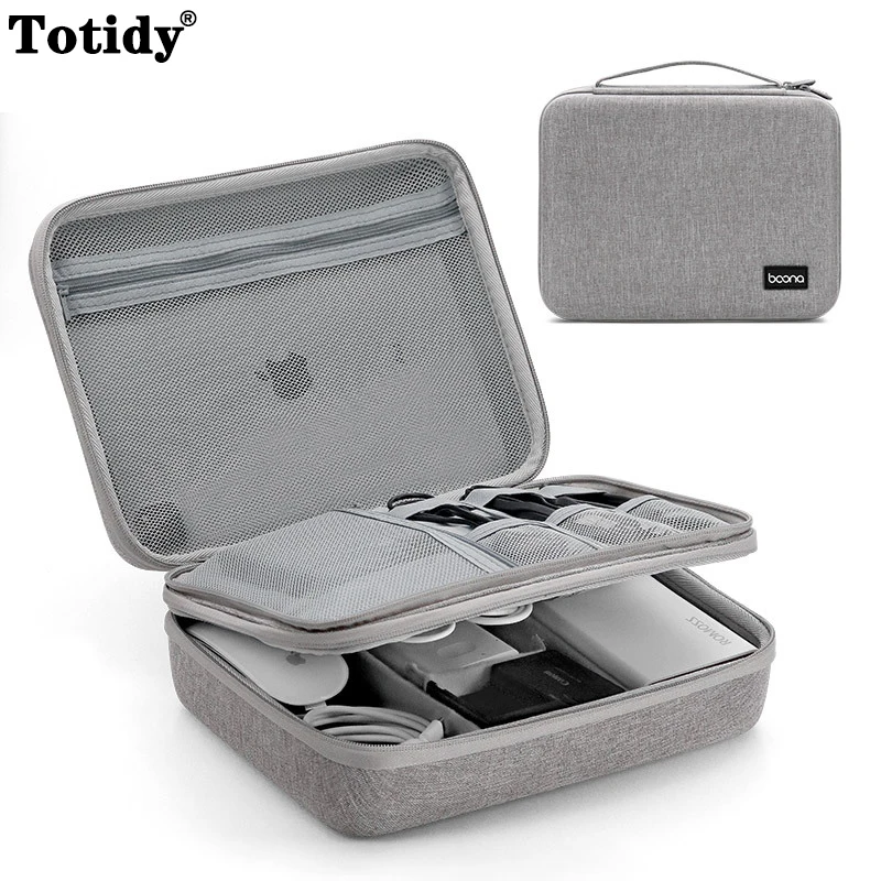 Hard Shell EVA Electronic Organizer Case for iPad Earphone Charger Cables  Electronic Accessories Travel Storage Bag - AliExpress