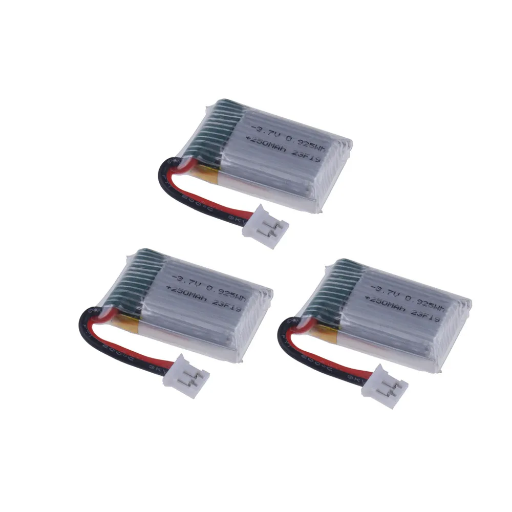 ตัวเลือกสินค้า แบตเตอรี่ลิโพ 3.7V 250mAh สำหรับโดรน E010-E013 และ Furibee F36