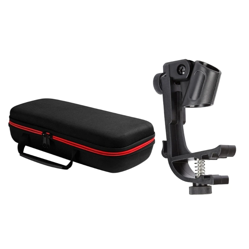 

Universal Microphone Stand Metal Clip Adjustable Mic Holder for Computer Chatting Sing Portable Microphone N2UB