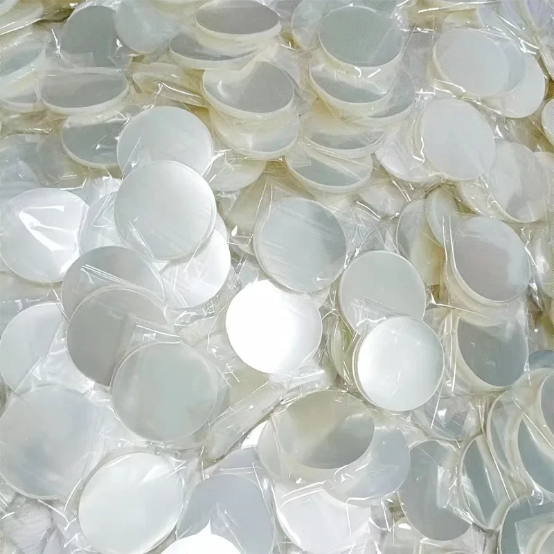 Badge Transparent Film Circle Mylars Clear Protective Film 100PCS for Round Badge Button Maker 25/32/37/44/5056/58/75MM PET badge parts button making supplies