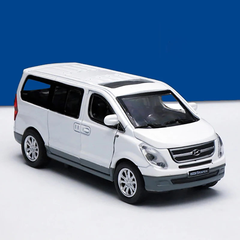 1:32 스타렉스 MPV 합금 모형 자동차 장난감 다이캐스트 금속 주조 사운드 ..