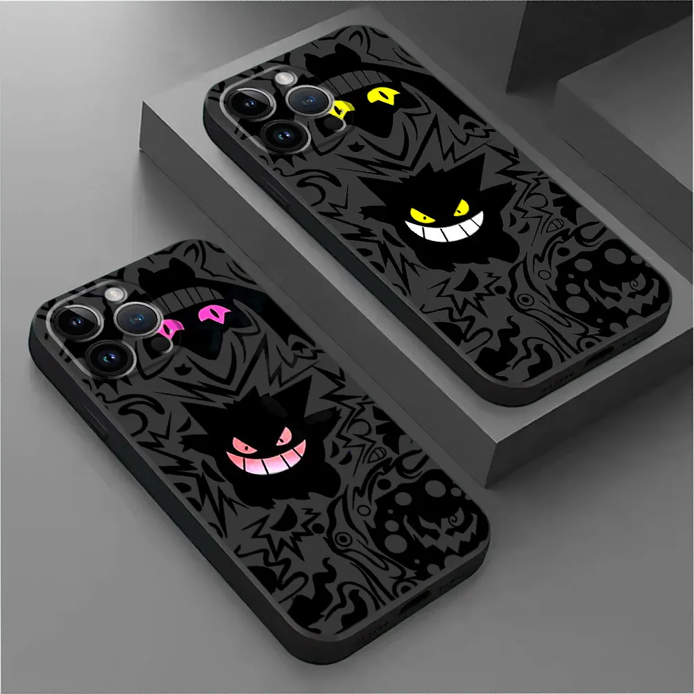 Pokemon Gengar Back Tpu Custodia Morbida Per Iphone 8 Plus 7 6S Xr 12 Mini 13 Pro 11 14 Pro Max Xs X Se Xs Max 14 Pro 13Pro 6 Cover