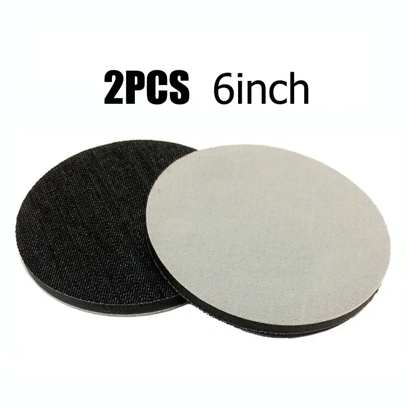 Denim Orange Peel Removal Pad Car Polishing Pad 2pcs 3/4/5/6/7inch Single Wetsanding Alternative Backing Plate Car Polisher NEW