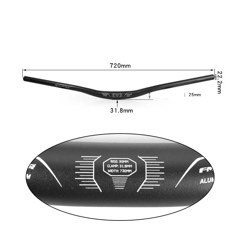 MTB  ڵ , ˷̴ ձ  ڵ  ׼, ڵ ũ 31.8*720/780mm,   Ŭ Ƽ 