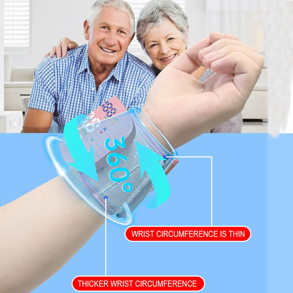 Charge Blood Pressure Monitor Voice Touch Screen Adjust Automatic Tonometer Heart Rate Monitor blood pressure monitor blood pressure meter