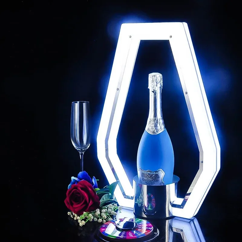 Night Club Lounge Bar Party Custom logo LED MOET Champagne Bottle