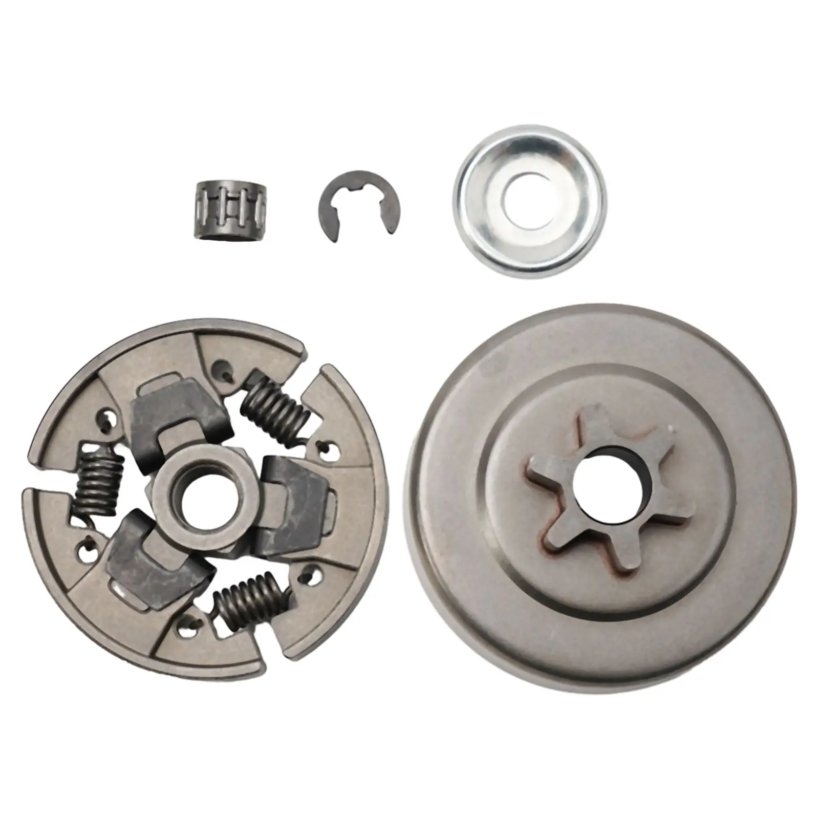 

Sprocket Clutch Drum Set For Stihl 017 018 MS170 MS180 021 023 025 MS210 MS230 MS250 Chainsaw Sprocket Bearing Washer E-Clip