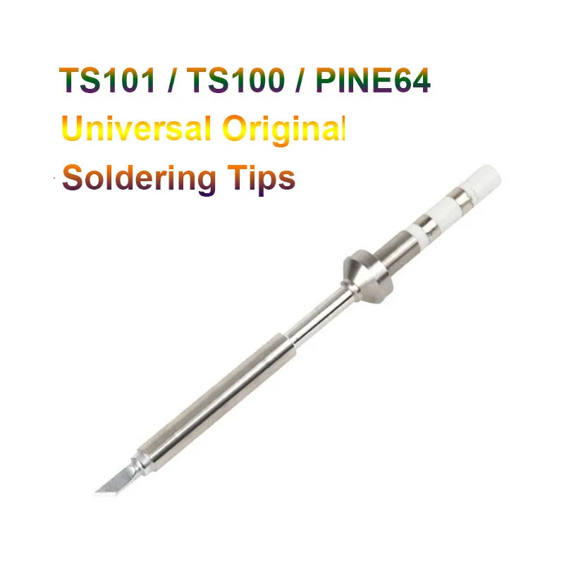 

TS101 оригинальные наконечники для паяльника, сменные наконечники Pine64, Универсальная головка, сварочная головка TS100, наконечник, цельный заводской прямой поставки