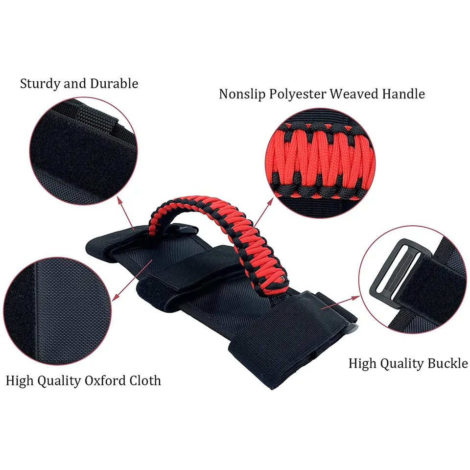 Maniglie Definitive, Blu, Jeep Wrangler JK, TJ, YJ, JL, Gladiator JT & Jeep CJ's XOIA033 - X-Offroad