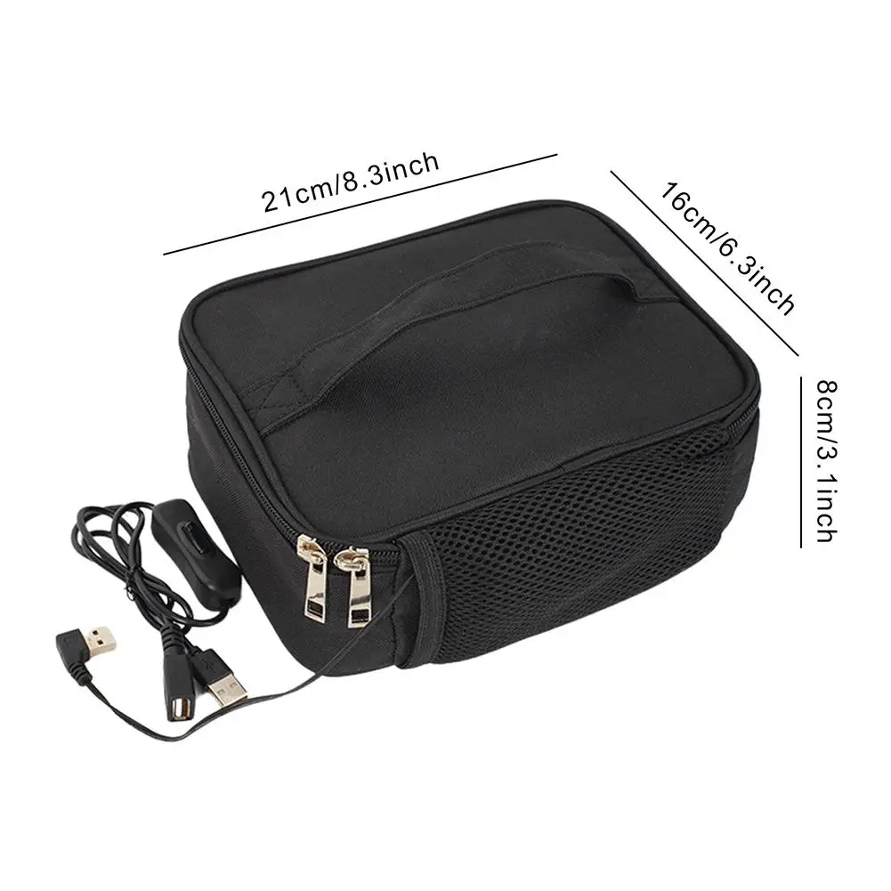 12V Waterproof USB Electric Lunch Box For Car Travel Camping