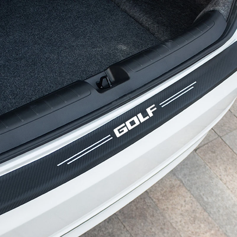 Защитная Наклейка для багажника автомобиля GOLF 4 5 6 7 MK4 MK5 MK6 2021 - 1998 R GTI GLI аксессуары