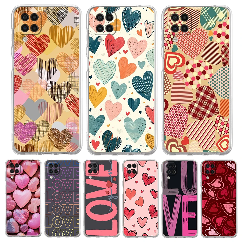 Vibrant Love Heart Phone Case Cover