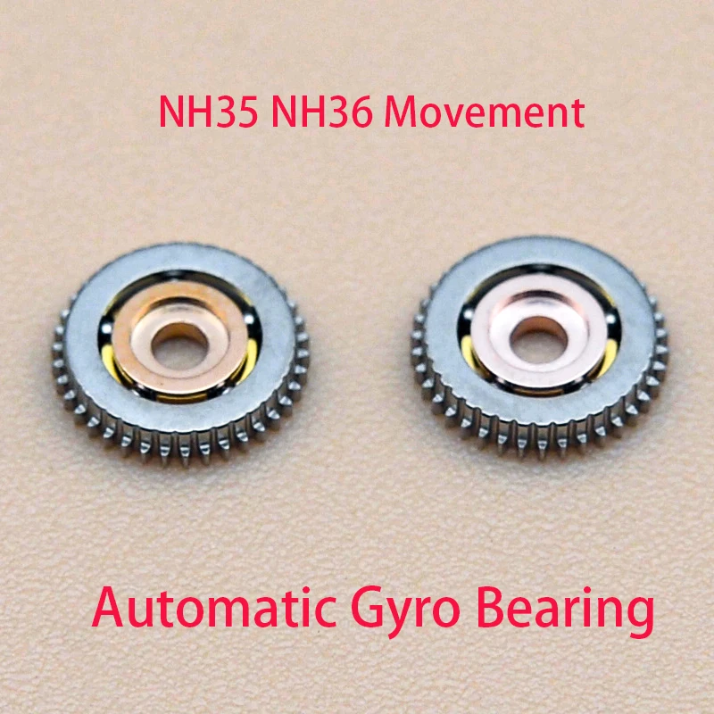 

1/2 PCS NH35 NH36 Japan Movement Automatic Gyro Bearing Automatic Gyro Roller Bearing Watch Repair Aftermarket Replace Parts