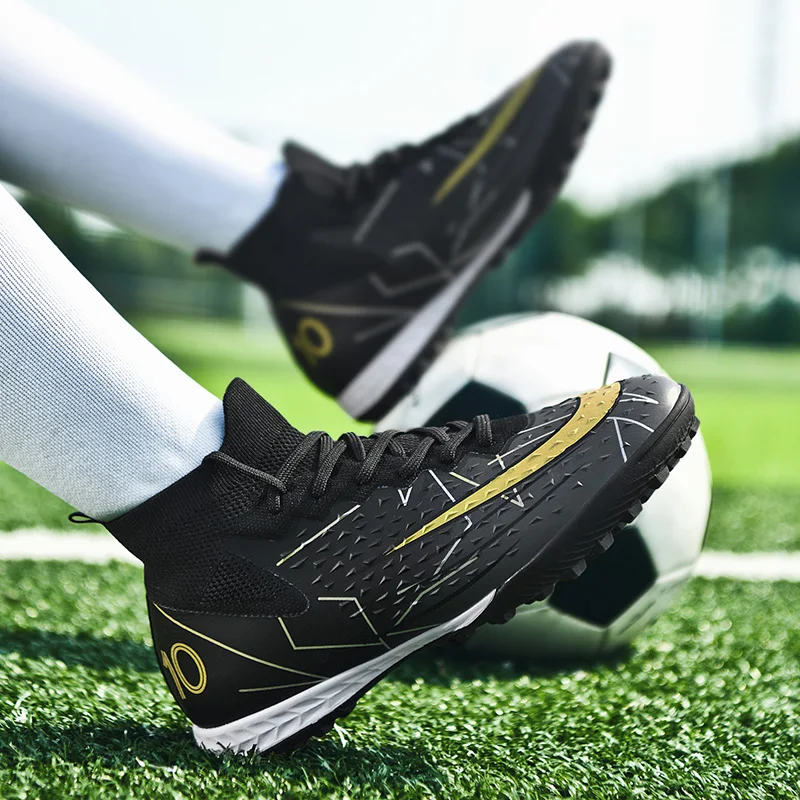 Description Picture 2 of itemMen Fast Soccer Tennis Turf Sports Soccer Cleats Outdoor Training Match High-quality TF/FG Unisex Football Boots for Men