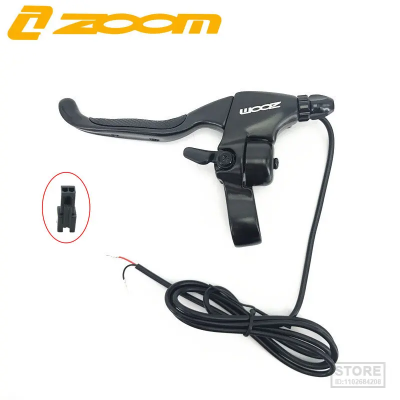 ZOOM Electric Bicycle Brake Lever 22.2mm E-bike Cut Off Power Handle Caliper For  Bike E-Scooter V  C 