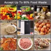 World's First Bio Smart Electric Composter Kitchen, Turn Food Waste into Real Organic Compost No Dehydration - 19L Food C 4