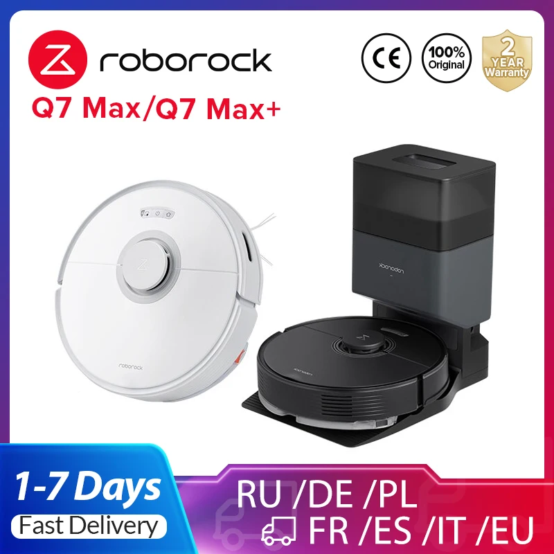 Roborock Q7 Max/q7 Max + Robot Vacuum Cleaner Power Sweeping Support
