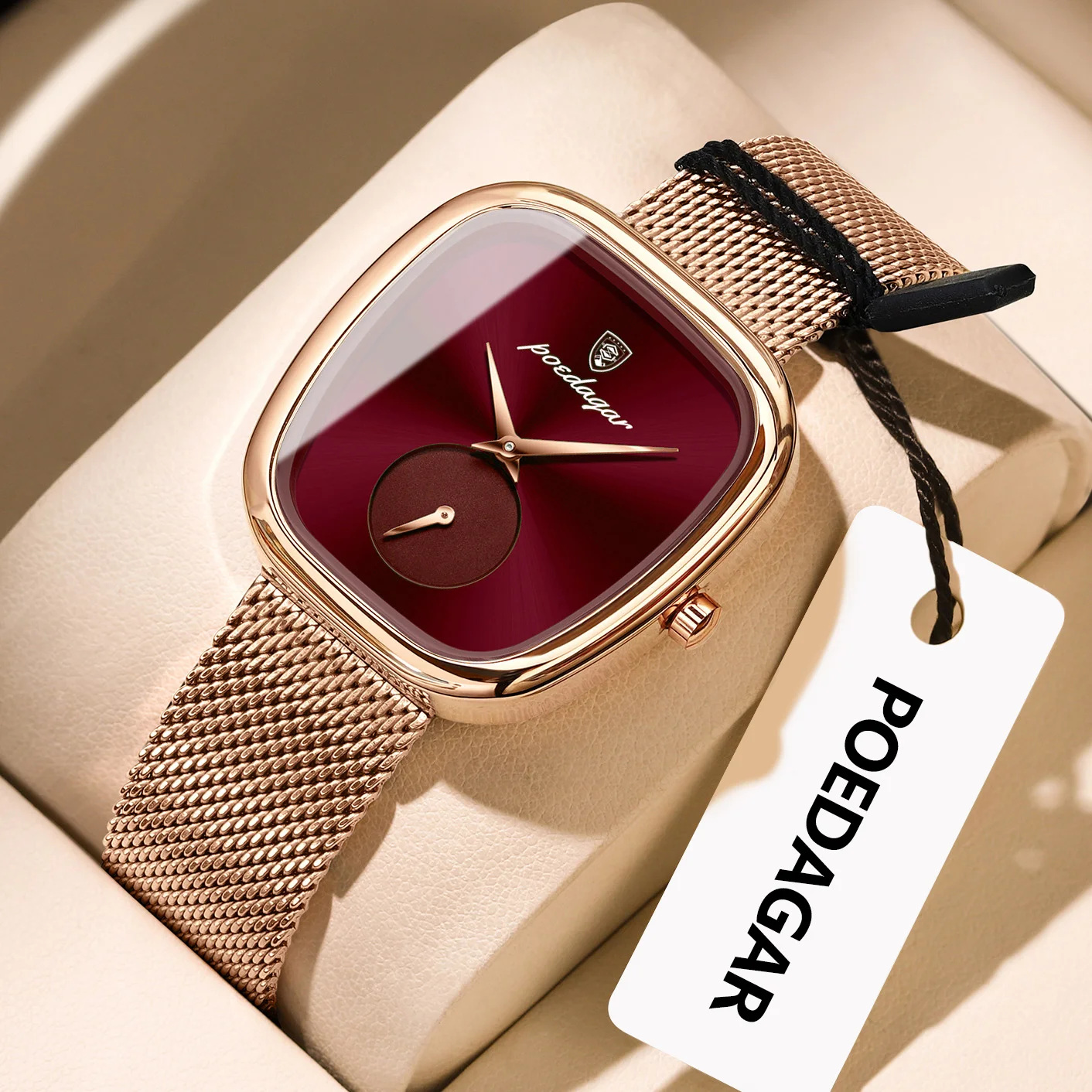 783 Rose Gold Red