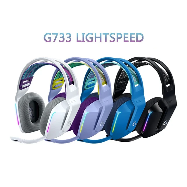 Logitech G733 LIGHTSPEED Wireless RGB Gaming Headset PRO-G DTS Headphone X  2.0 surround sound Suitable for computer gamers