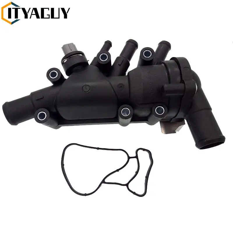 New Thermostat + Housing + Switch Xs6e8a586al For 20032008 Ka 1.3i 1