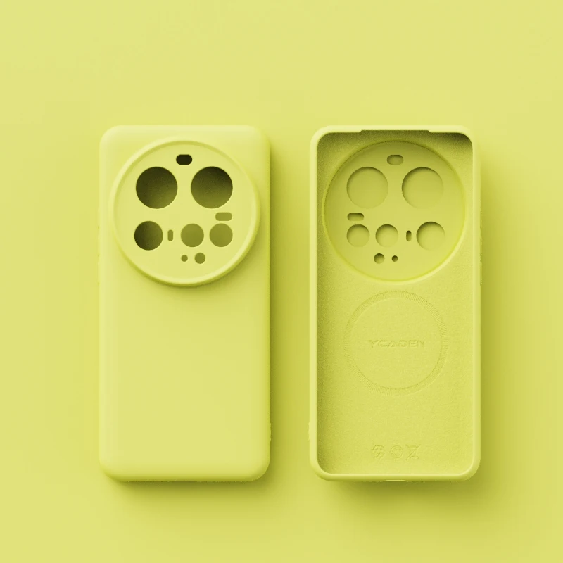 Magnetic MagSafe Solid Color Phone Case with Camera Protection