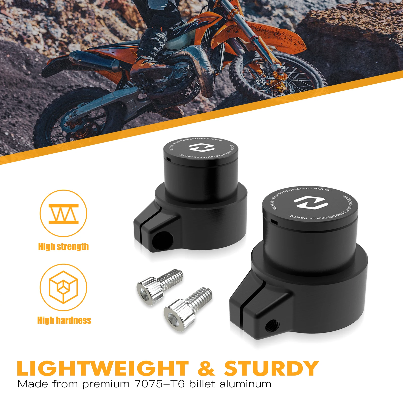 Motorcycle Fork Extender Raise 1.26 Inch Aluminum For KTM 390 Adv motorcycle fork extender