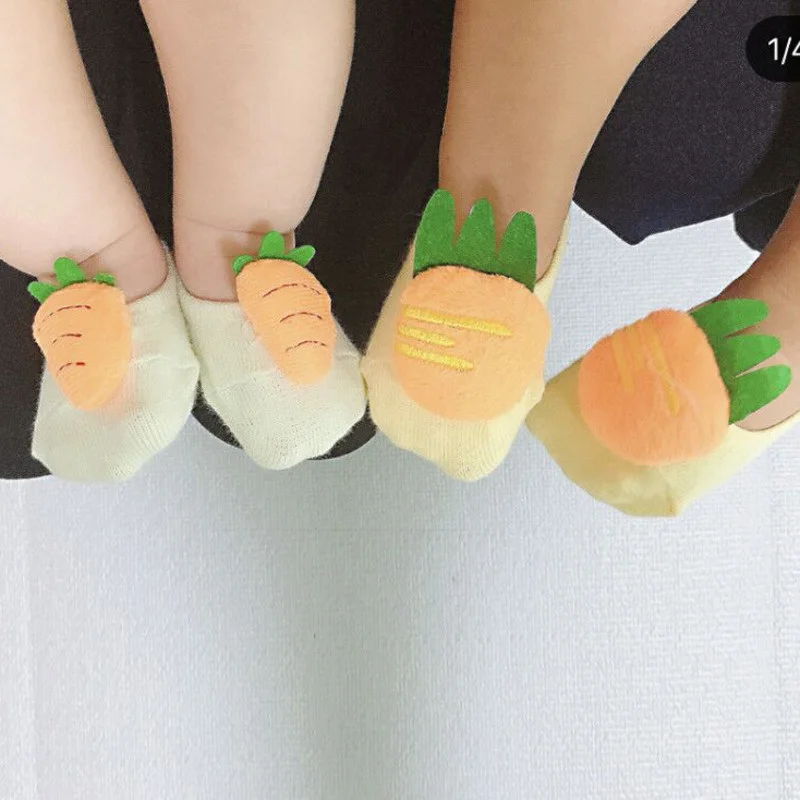 Baby socks 1 Pairs Baby Socks Toy Slipper Boys Girls Newborn Accessories Anti Slip Cartoon Kids Gift Infant Children Clothes Toddlers