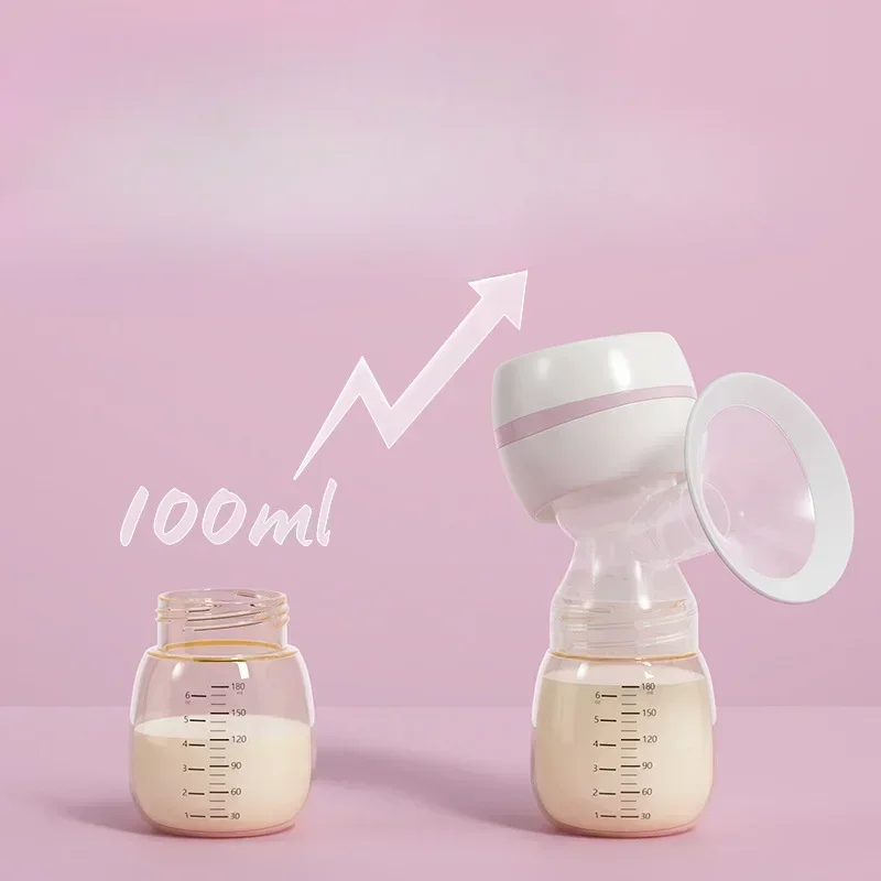 Milk Postpartum Fortable Painless and Silent Breast Electric Breast Pump Intelligent Integrated High Suction Pump