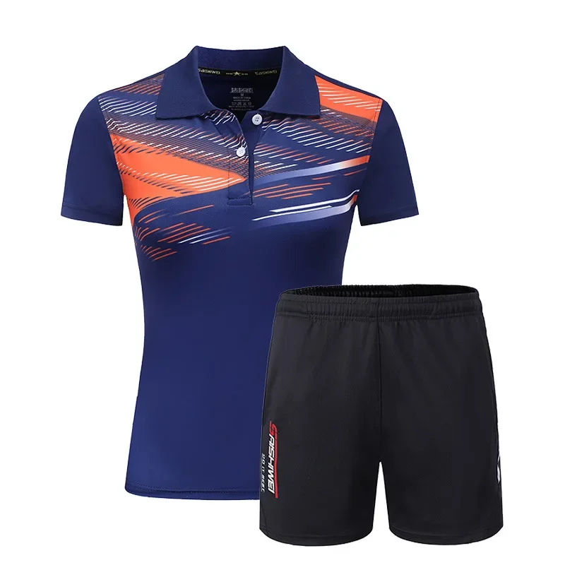 New Qucik dry Badminton sports shirt clothes Women/Men , table tennis clothes , Tennis suit ,Tennis jerseys, badminton wear sets