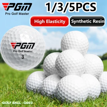 1/3/5pcs Golf Practice Ball,High-Quality 3 Layer Ball for Competition Sports,42.6mm Professional High Elastic Rubber Golf Ball 1