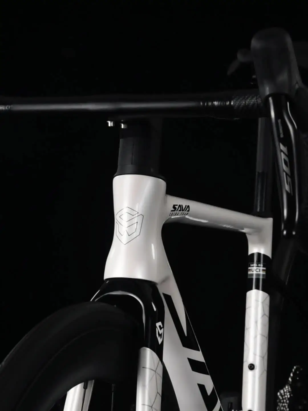 SAVA C7 Racing Team Edition Полностью карбоновый шоссейный велосипед с комплектом SHIMAN0 7170 DI2