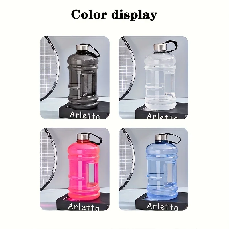 Giant Beasts Sport Bottle 34oz&79.5oz w/Handle Leakproof BPA-Free For Gym/Outdoor/Hiking Xmas/Bday Gift
